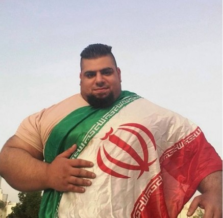 İranlı Hulk, DAEŞ'le savaşmak için hazırlanıyor